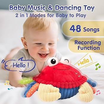 hahaland Baby Toys 6+ 12-18 Months - Crawling Musical Dancing Walking Moving Bouncing Learning Cr... | Amazon (US)
