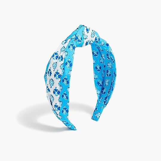 Girls' floral knotted headband | J.Crew Factory