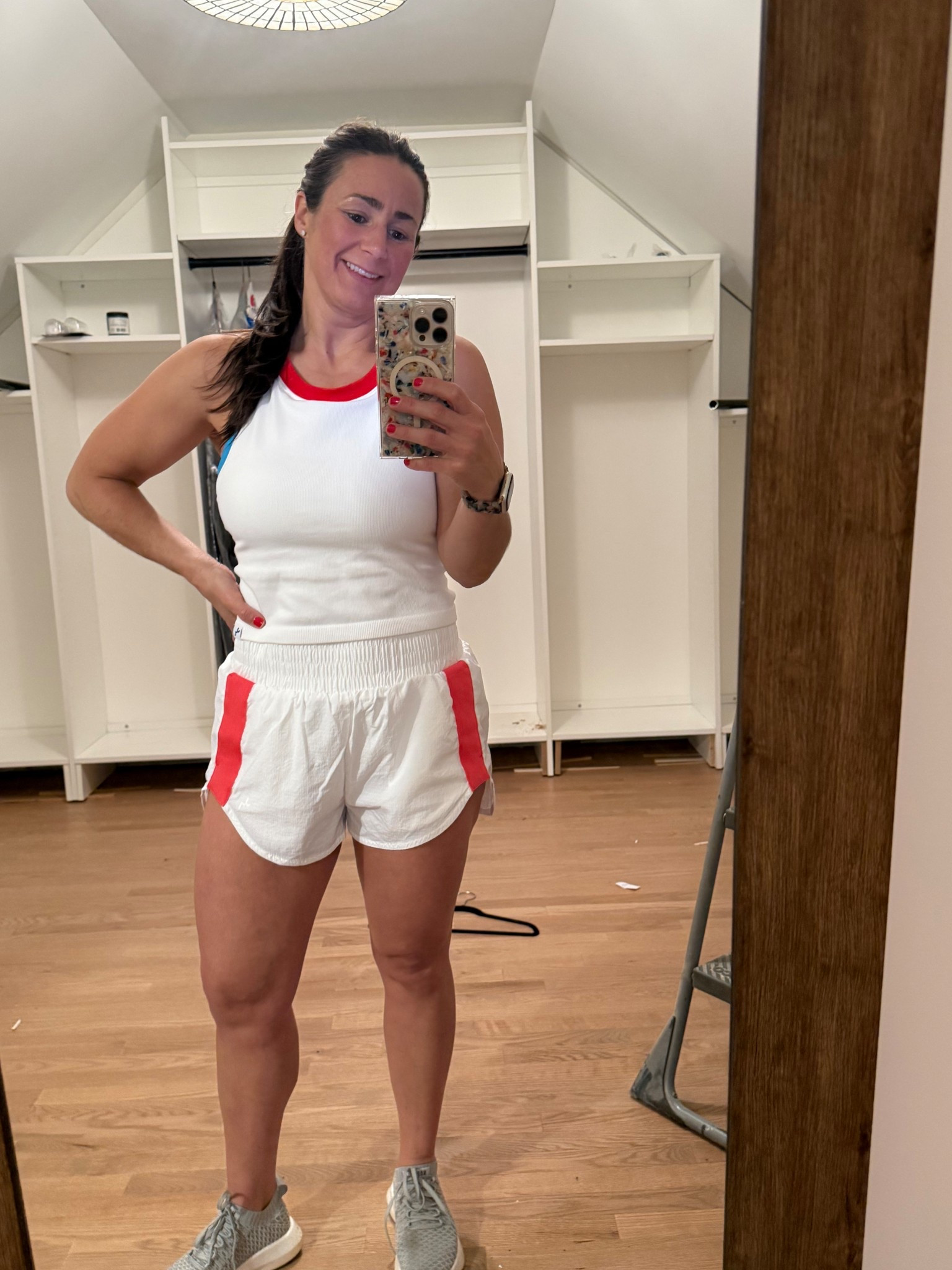 New workout clothes that are so cute and super affordable.  Yes please. Also this tank has a built in bra  

#LTKSummerEdit #LTKActive #LTKOver40