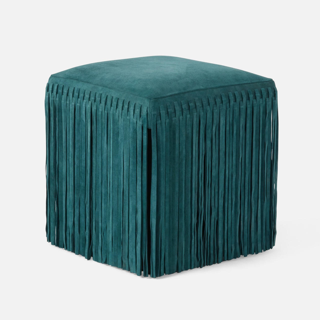 Hallie Fringed Suede Stool
                    
    
        
    
    
        
            
   ... | Belle and June