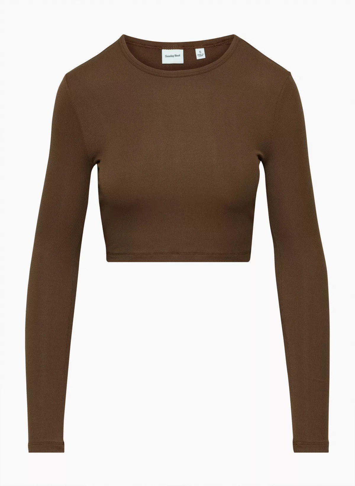 BLISS CROPPED LONGSLEEVE | Aritzia