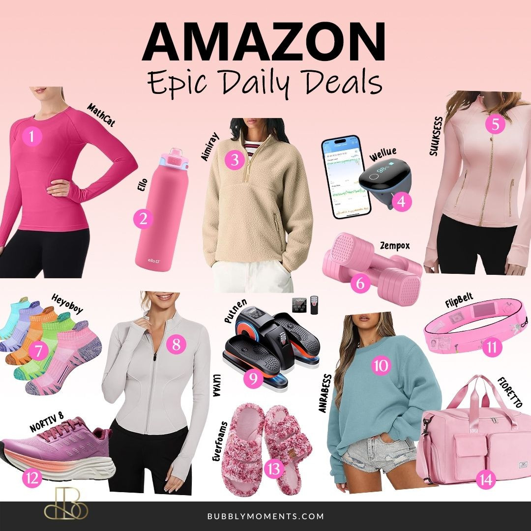 Today’s Women’s Epic Daily Deals are here and they are too good to scroll past. ✨ From everyday wardrobe staples to elevated must-haves you’ll reach for again and again, this curated Amazon find list is all about making daily style easy, comfortable, and effortlessly chic. Whether you’re refreshing your closet, upgrading your everyday essentials, or looking for versatile pieces that work from morning errands to casual nights out, these picks deliver style without the stress.
Think cozy loungewear, flattering basics, trendy accessories, beauty favorites, and practical finds every woman loves to keep on rotation. These are the kinds of pieces that sell out fast, so if something catches your eye, don’t wait too long. Save this post, tap to shop, and check back daily for new epic finds you won’t want to miss. Your future outfits will thank you. 💕
#LTKBeauty #LTKselfcare #LTKootd #EpicDailyDeals #AmazonFinds #WomenFinds #AmazonFashion #AmazonMustHaves #EverydayStyle #WomensFashion #TrendingNow #StyleInspo #ClosetEssentials #FashionFinds #OnlineShopping #ShopTheLook #CasualStyle #DailyOutfits #InfluencerFinds 

 