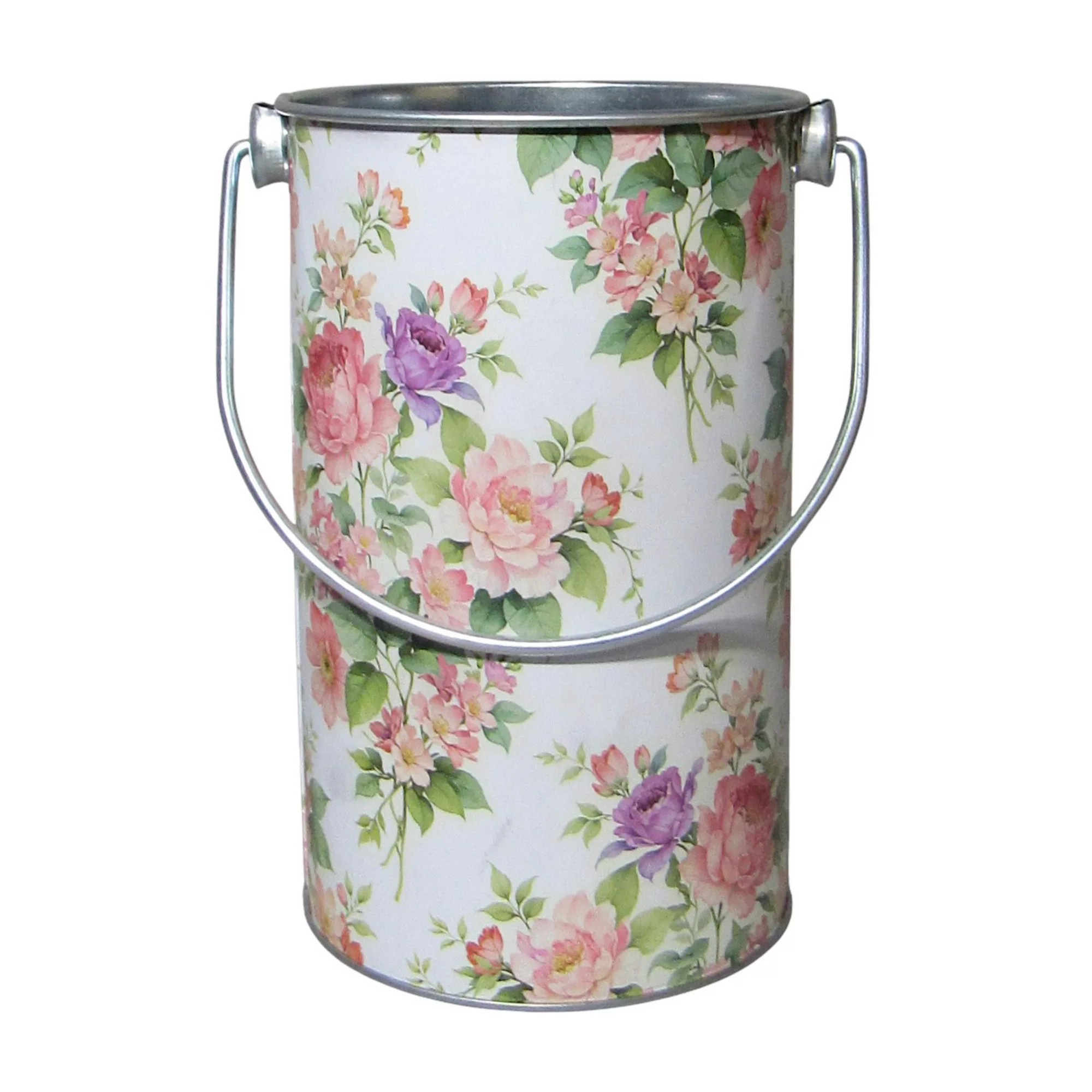Discover Europe Made in Turkey Floral Metal Bucket | Kohl's