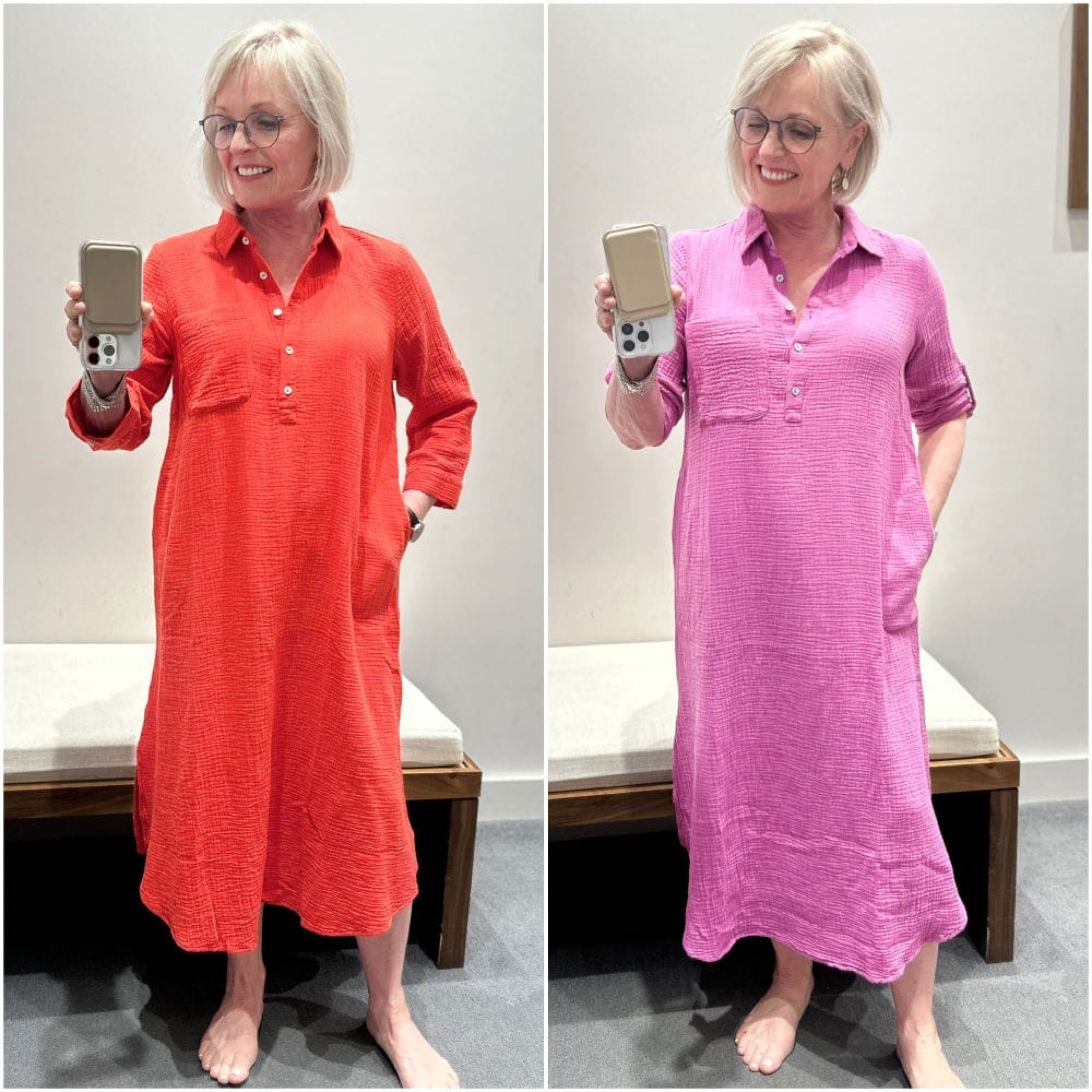 J.Jill cotton gauze dress TTS and comes in regular, petite and tall lengths and 3 colors.

#LTKStyleTip #LTKOver40 #LTKSeasonal