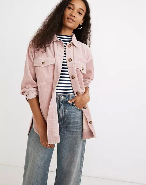 Corduroy Yorkway Shirt-Jacket | Madewell