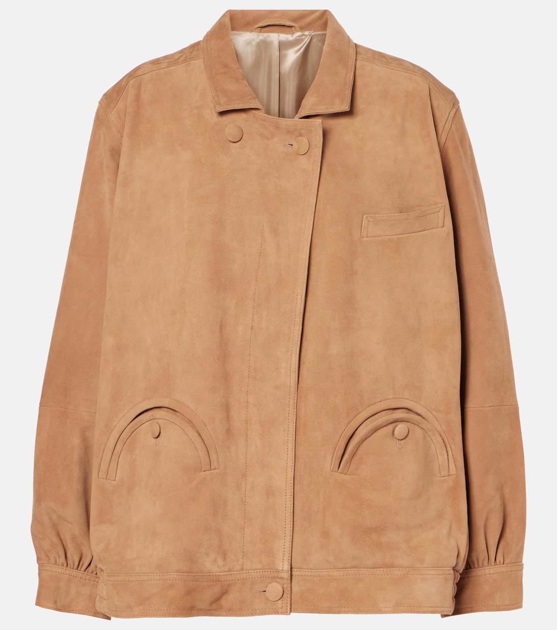 Cleo suede bomber jacket | Mytheresa (UK)