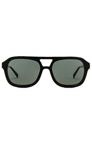 Capri Sunglasses in Black | Revolve Clothing (Global)