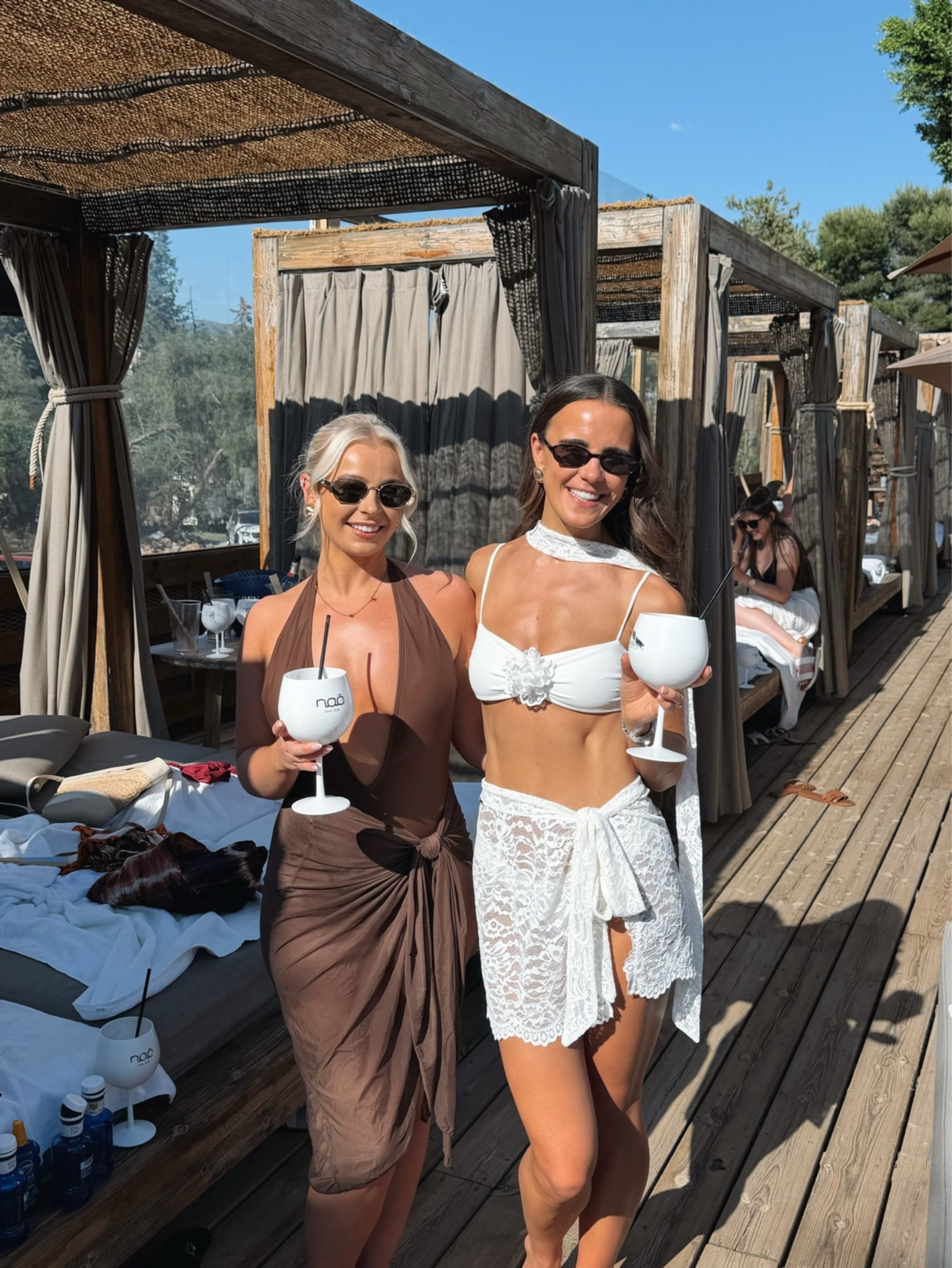 Hen do beach club day 🤍

#LTKsummer #LTKstyletip #LTKtravel