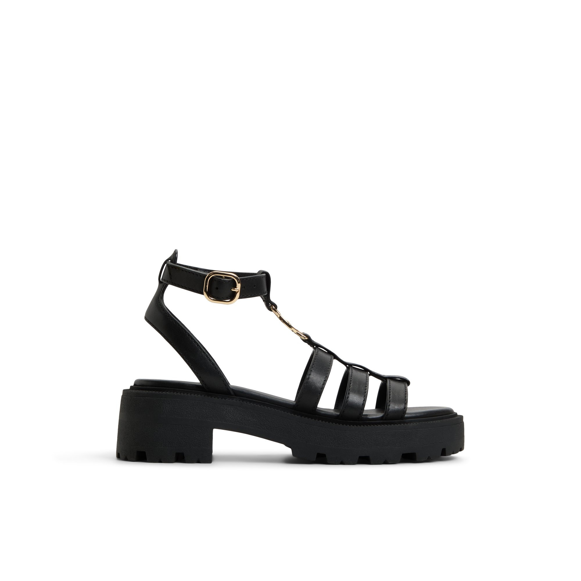 ALDO Lamington - Women's Strappy Sandal Sandals - Black, Size 7.5 | Aldo Shoes (US)