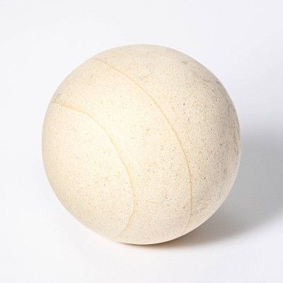 4&#34; Decorative Stone Wood Ball Natural - Threshold&#8482; designed with Studio McGee | Target