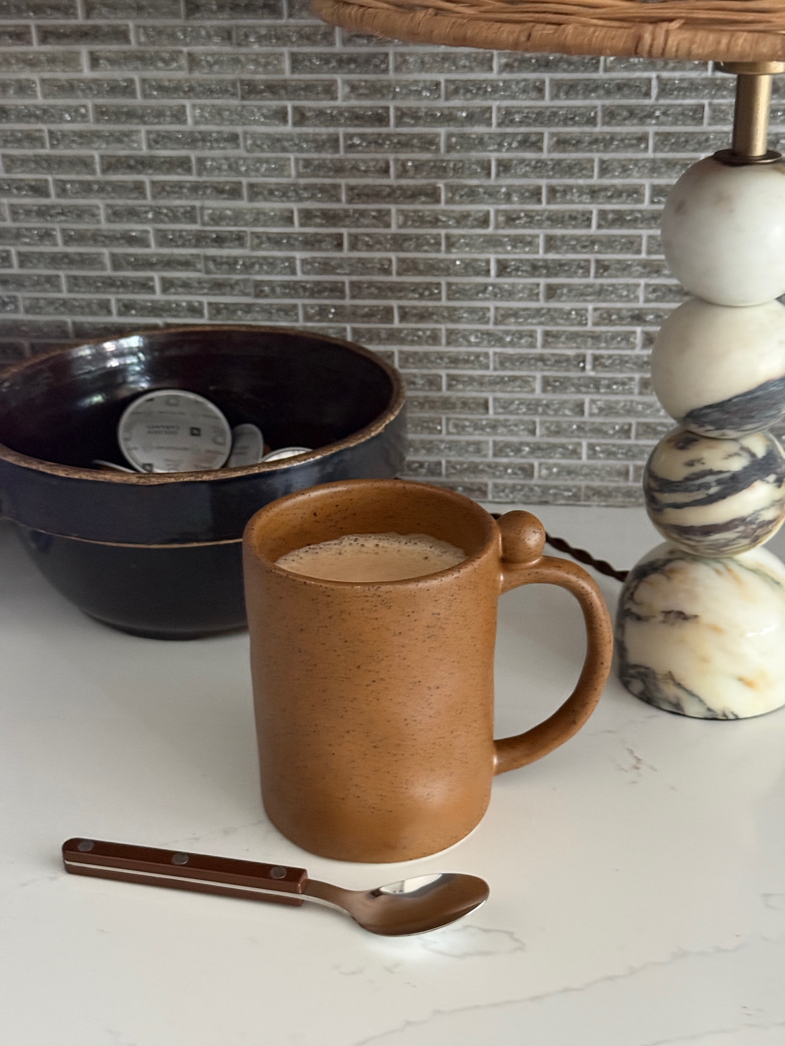 Coffee mug and stir spoon 

#LTKHome #LTKmorningroutine #LTKdayinmylife