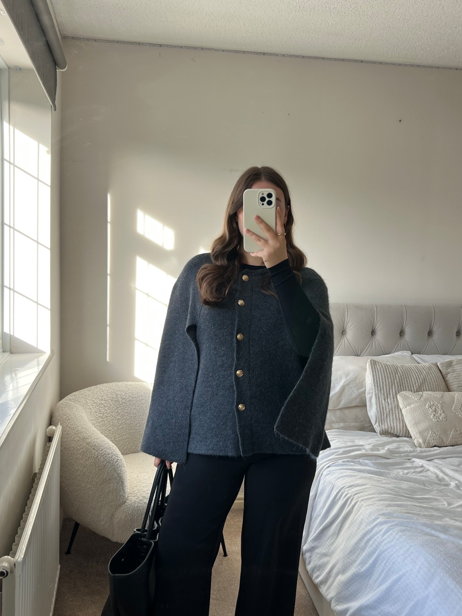 The perfect knitted cape for layering 

#LTKuk #LTKstyletip #LTKwinter