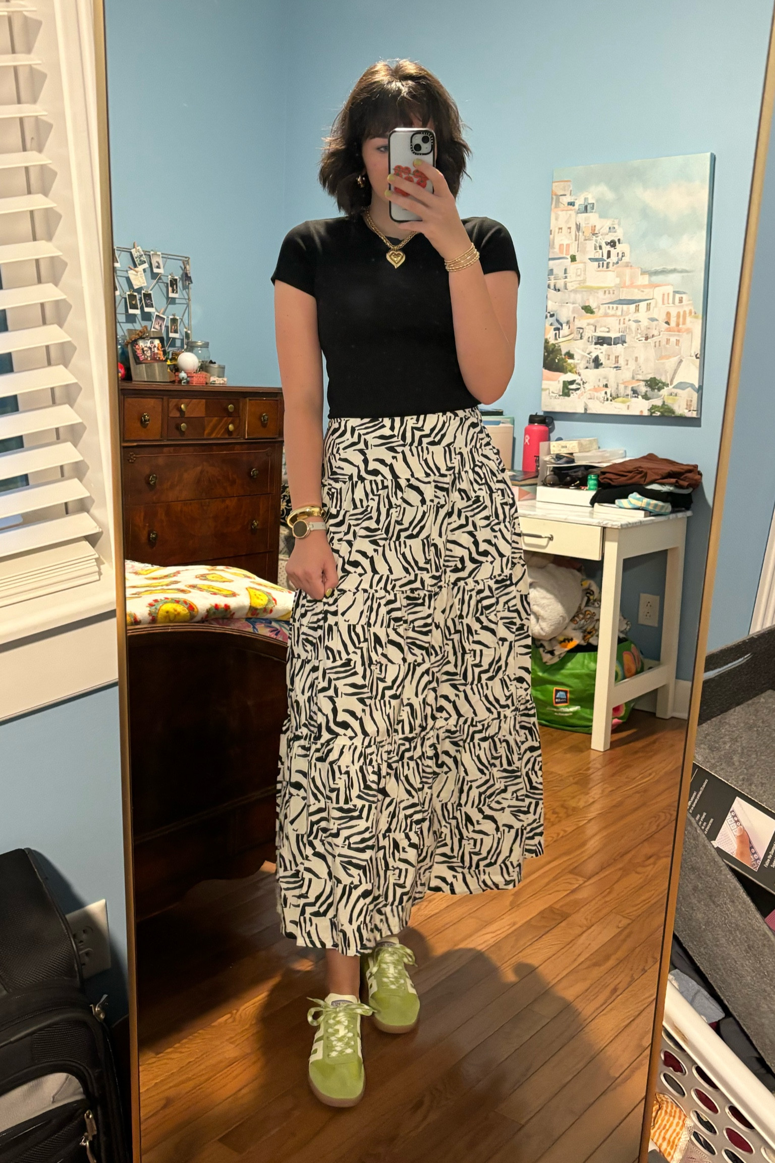 Market fit day 1!! Headed to America’s Mart today to buy for my little store and I’m so excited🤩
This shirt is amazing and under $15. Target skirt is always perfect and my Back 70s are the bestttt

#LTKSaleAlert #LTKWorkwear