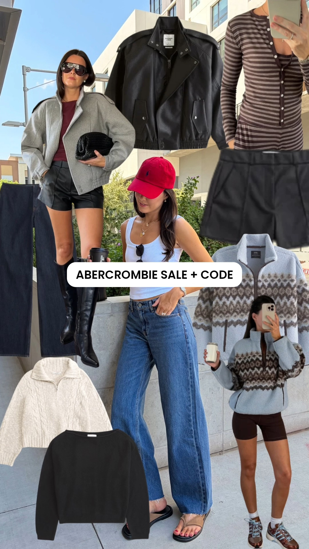 Abercrombie sale! Up to 30% off sweaters and sweatshirts PLUS and EXTRA stackable 20% off with code AFLTK for two days only!
