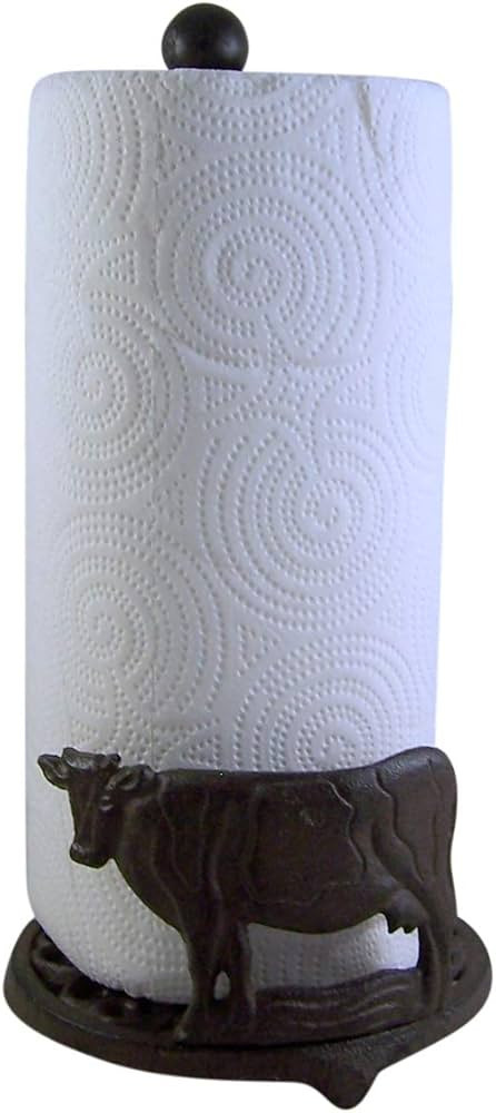 Cast Iron Cow Paper Towel Holder 13 Inch | Amazon (US)