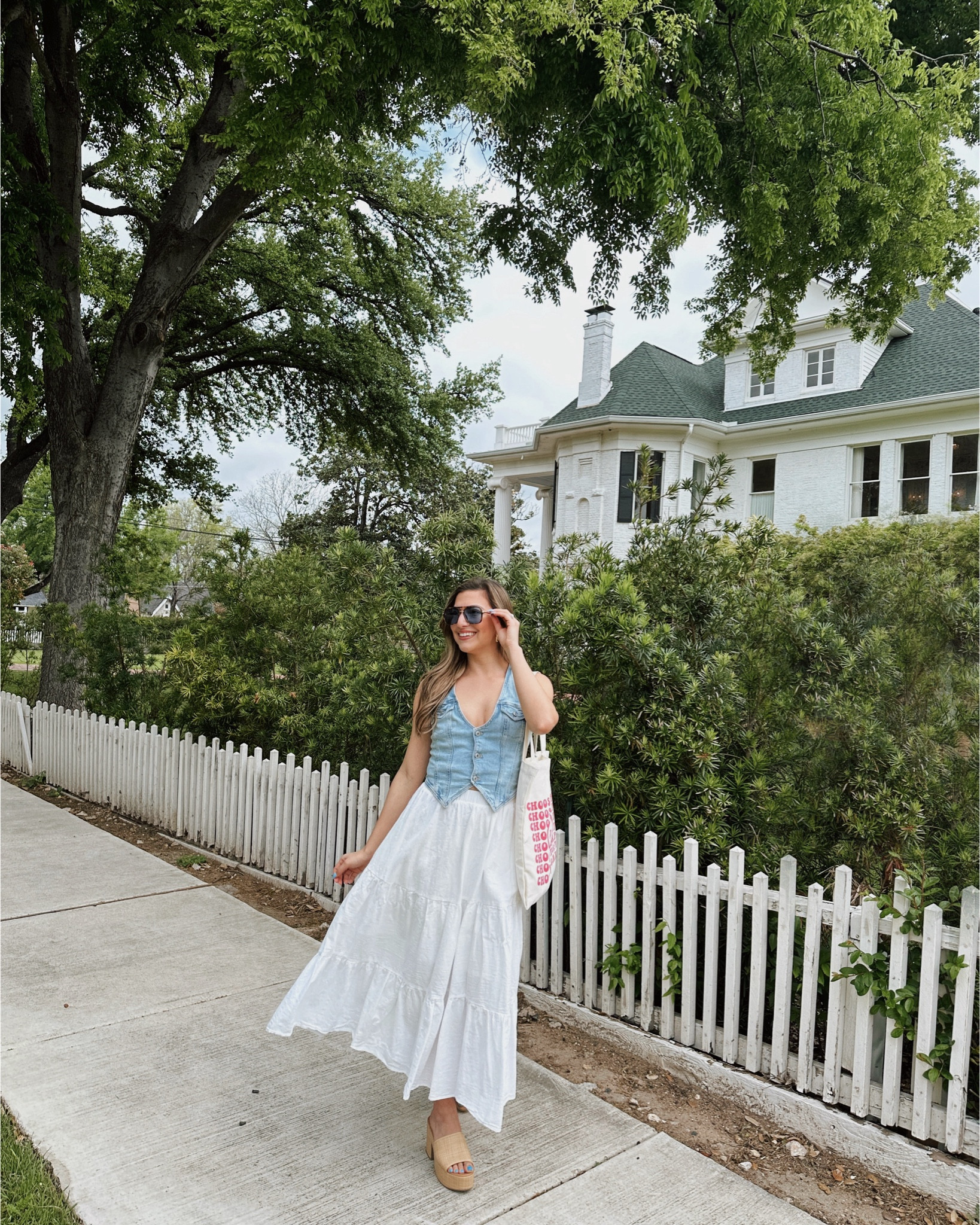 The perfect white maxi skirt for spring and summer and it has pockets 🙌🏼 

#LTKSeasonal #LTKfindsunder50 #LTKstyletip