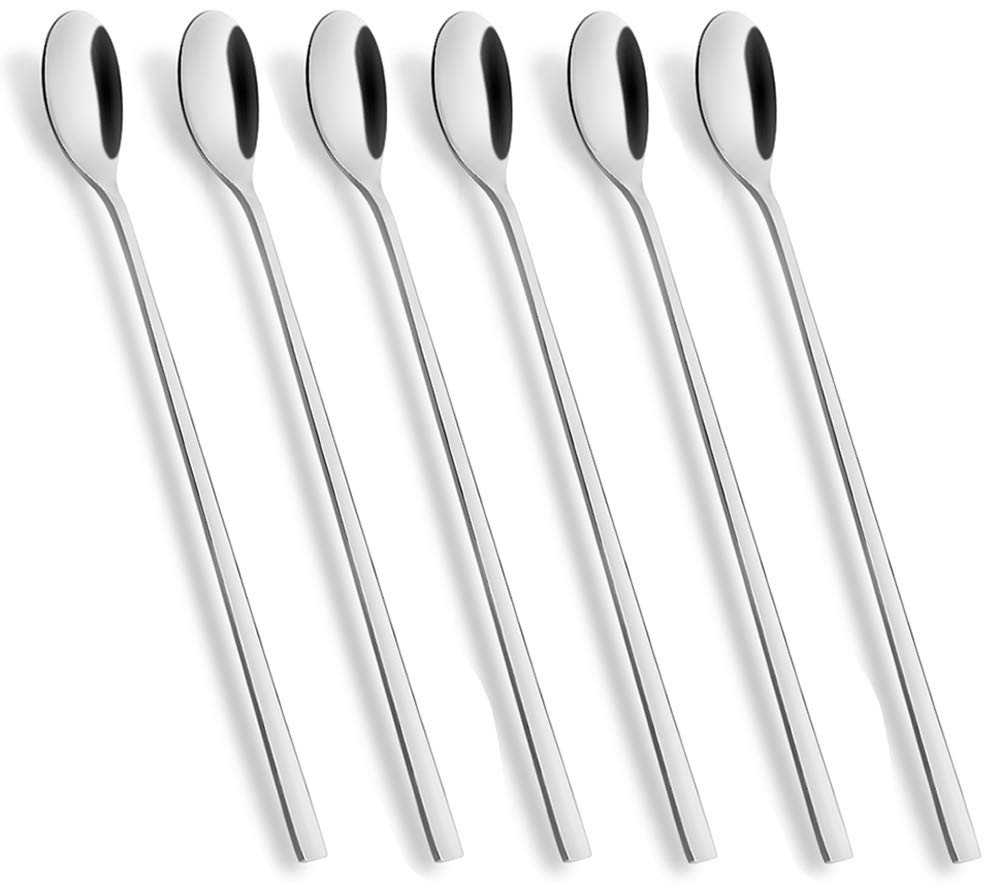 AOOSY Long Handle Spoon, Coffee Stirrers, 9-inch Ice Tea Spoon,Premium 18/10 Stainless Steel Iced... | Amazon (US)