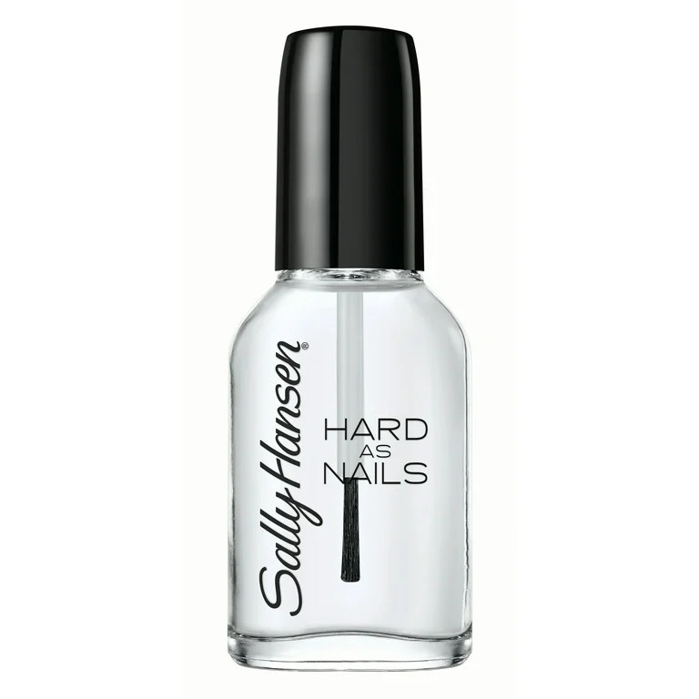 Sally Hansen Hard as Nails Nail Polish, Crystal Clear, 0.45 oz, No Chipping or Splitting | Walmart (US)