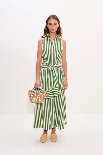 Inna Sleeveless Poplin Dress | Nordstrom