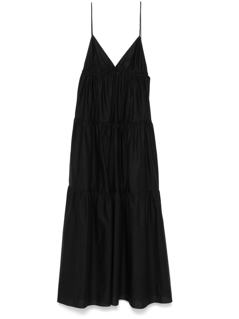 Matteau tiered dress - Black | Farfetch Global