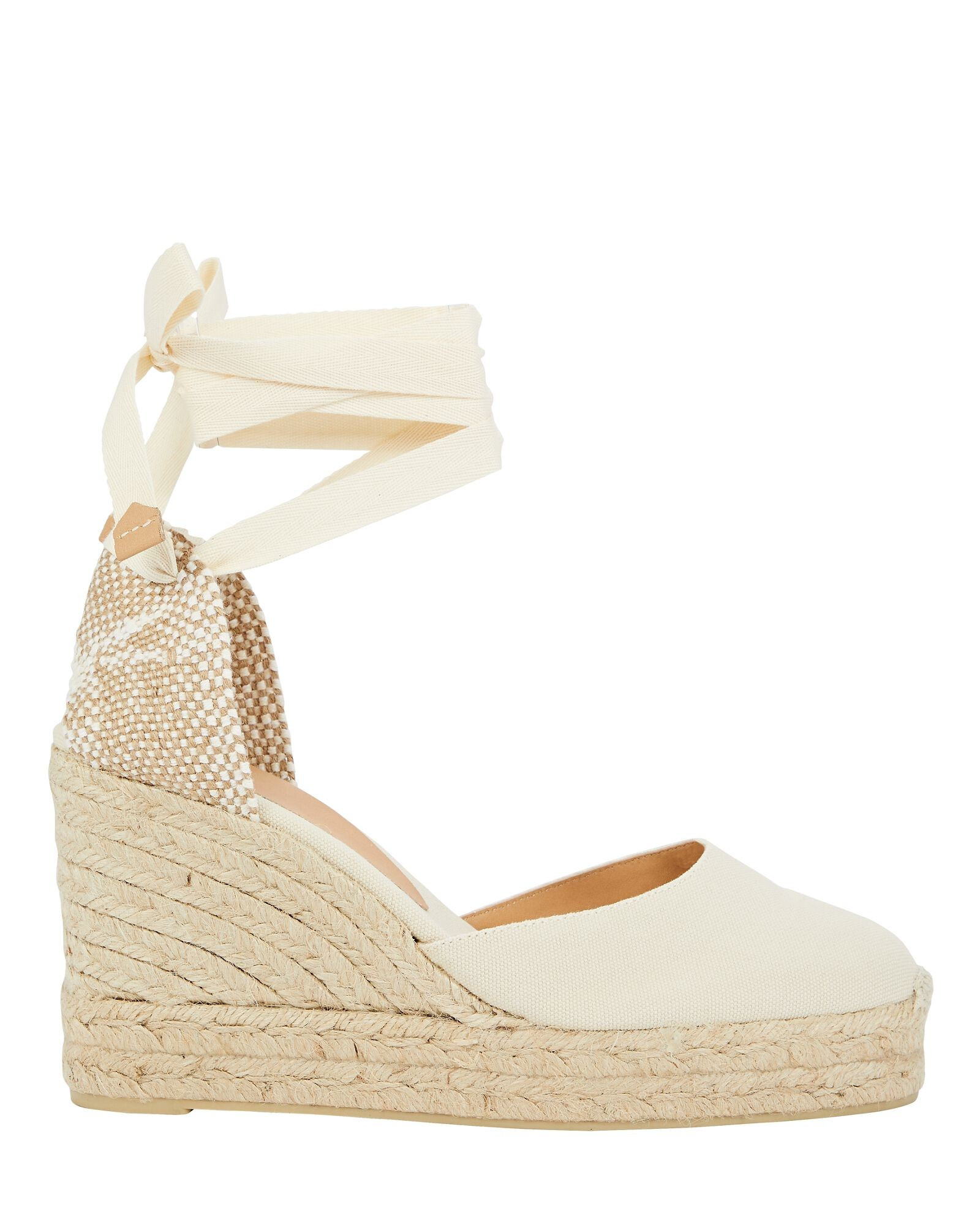 Carina Linen Wedge Espadrille Sandals | INTERMIX