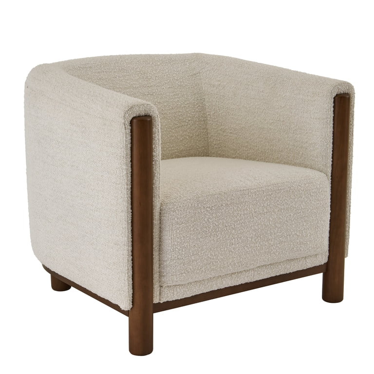 Better Homes & Gardens Adlin Accent Chair, Cream Boucle | Walmart (US)