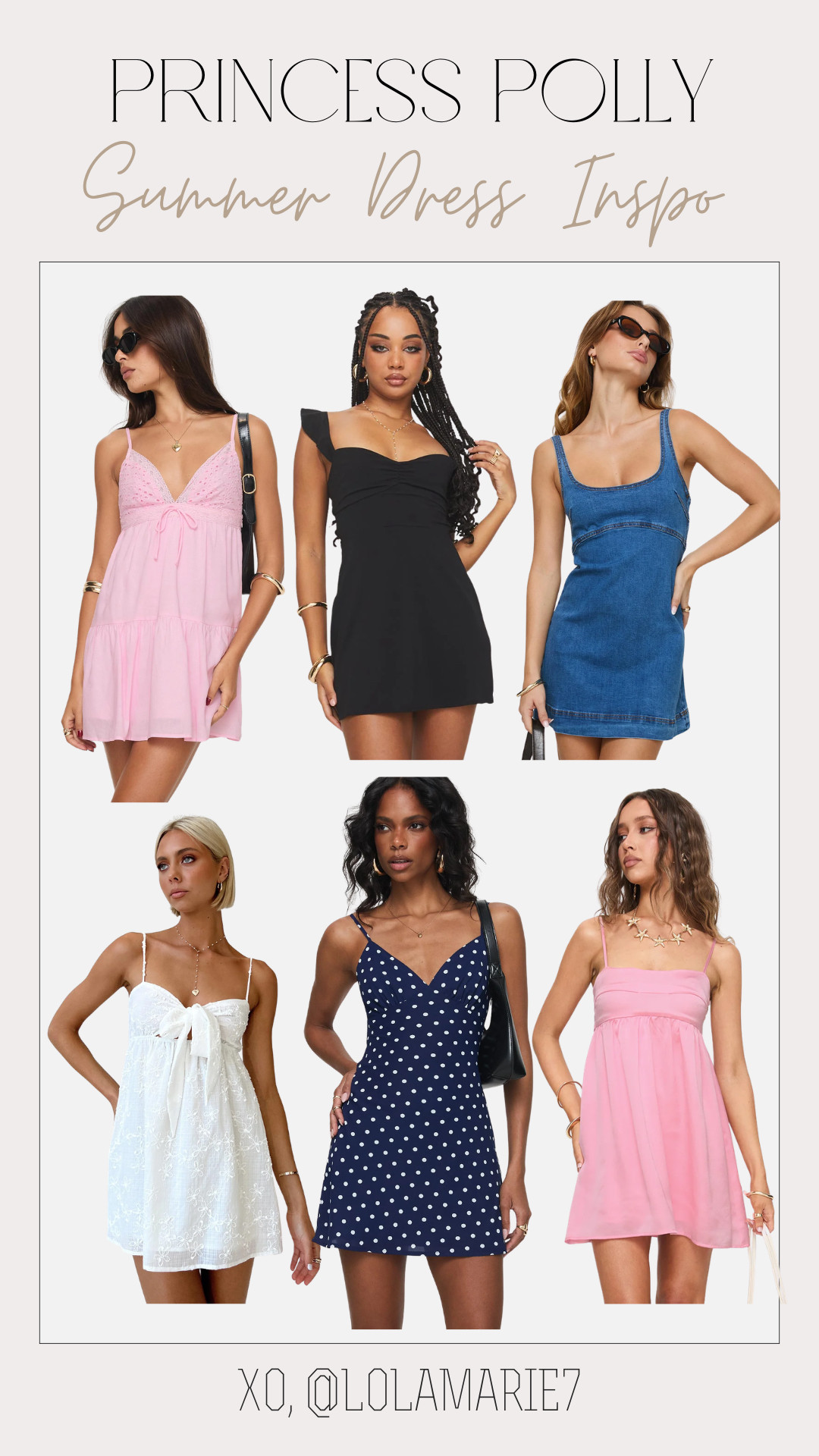 Princess Polly summer/mini dress inspo! 

 

#LTKgrwm #LTKootd #LTKWedding