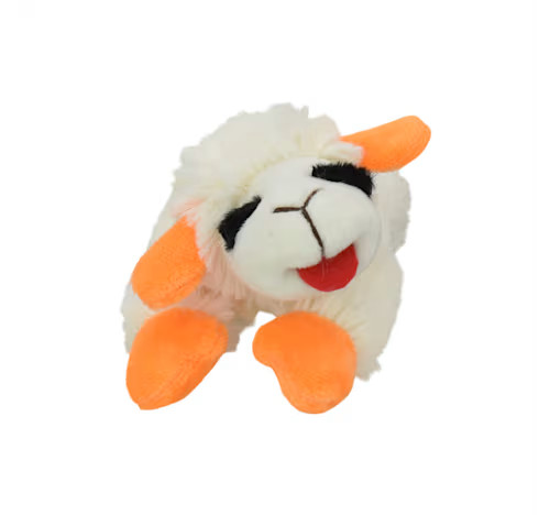 Multipet International Retro Lamb Chop with Neon Orange Ears and Paws for Dogs, 6" L, Small | Pet... | Petco