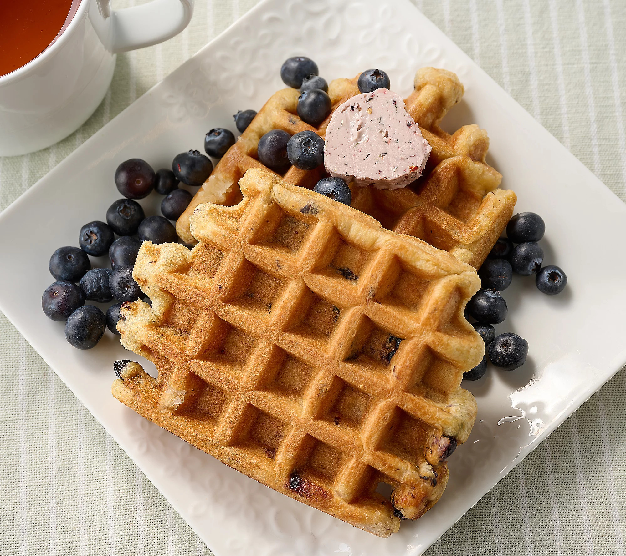 Le Waf (9) 4 oz Sweet Artisan Waffles In Choice of Flavor | QVC