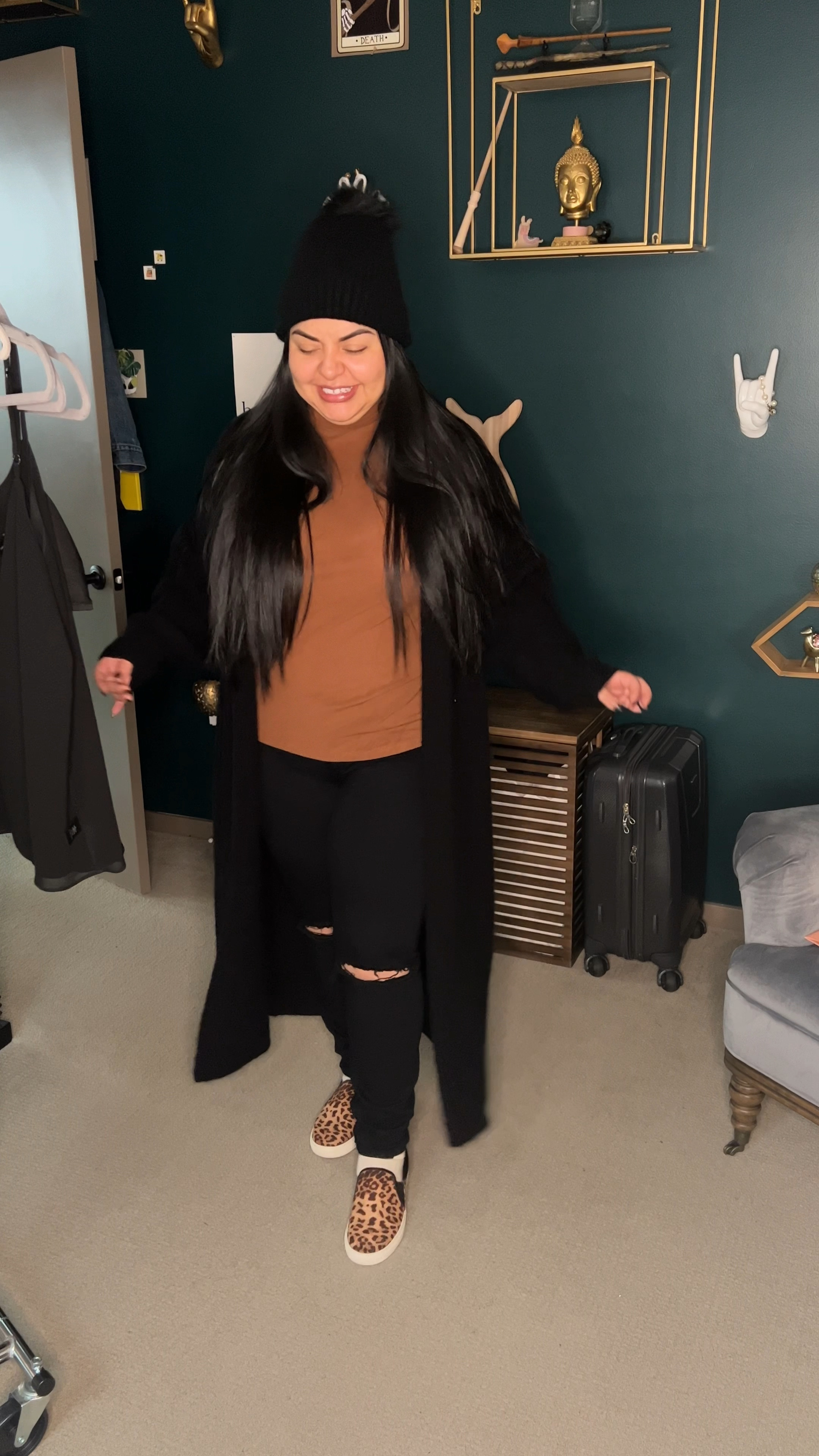 Get ready with me for my last day at work before my yearly vacation! 🥳🥳 

Fit posted to LTK 
Pants: @PAIGE 
Shirt: @Amazon Fashion 
Cover up: @ELOQUII 
Shoes: @Torrid 
Perfume: #giorgioarmani & @Jo Malone London 
Hat: @TOPSHOP TOPMAN 

#LTKstyletip #LTKfit #LTKcurves