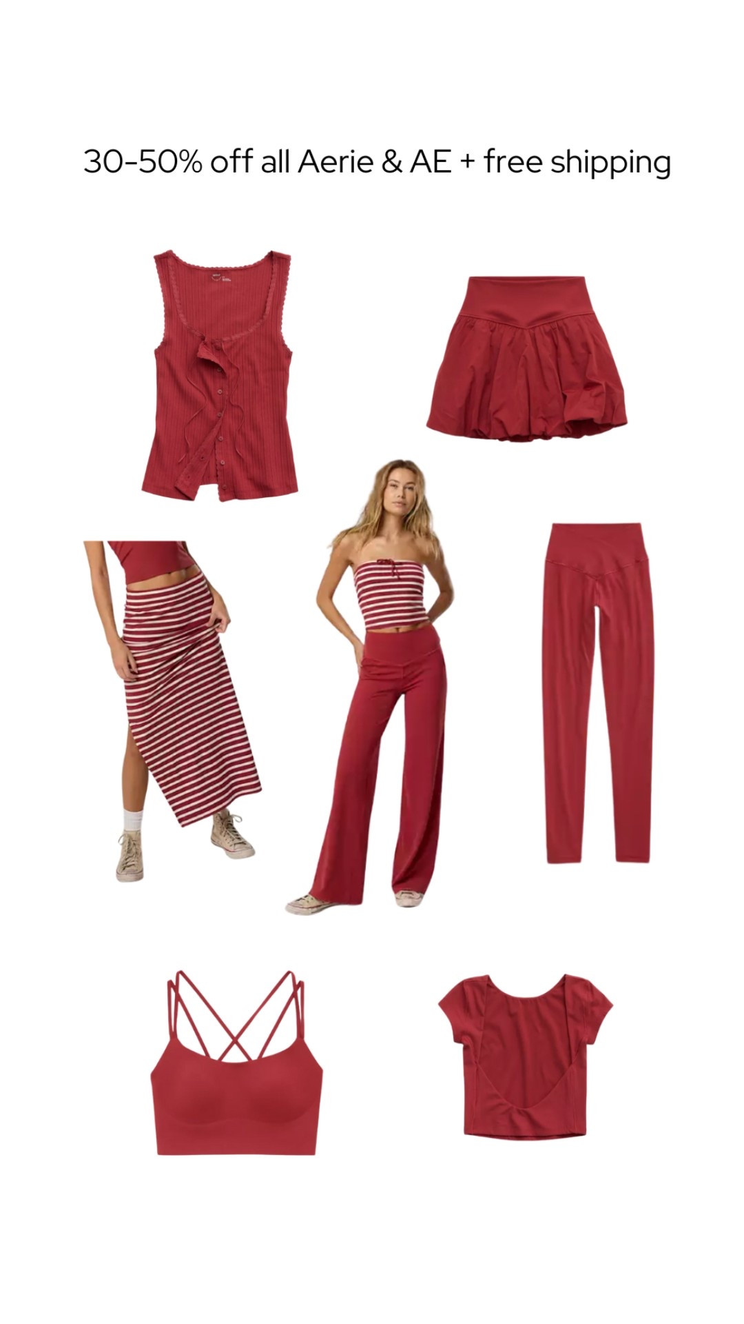 30-50% off all Aerie + AE + free shipping 

#LTKSaleAlert #LTKFindsUnder50 #LTKActive