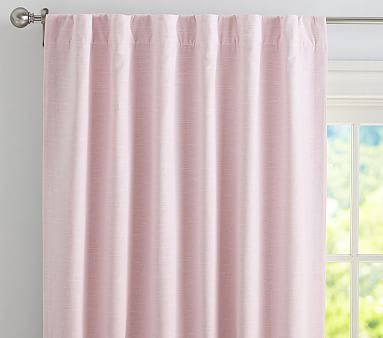 Evelyn Linen Blackout Curtain Panel | Pottery Barn Kids | Pottery Barn Kids