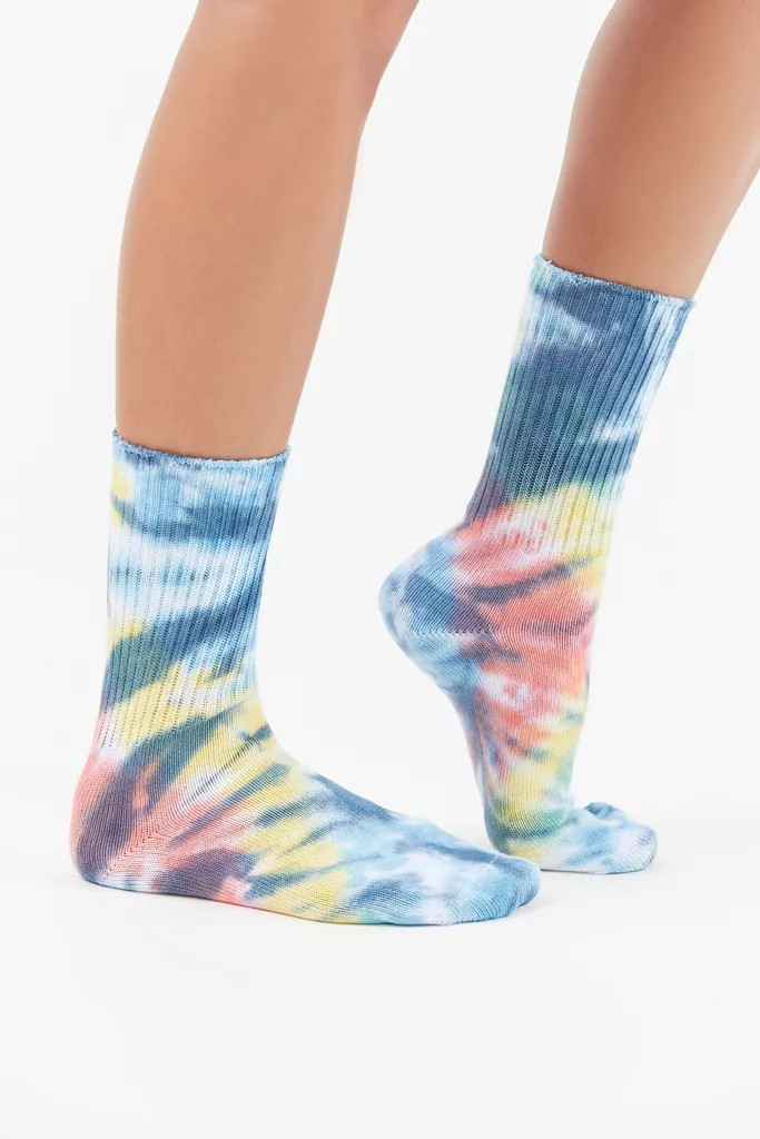 UO Tie-Dye Crew Sock | Urban Outfitters (US and RoW)