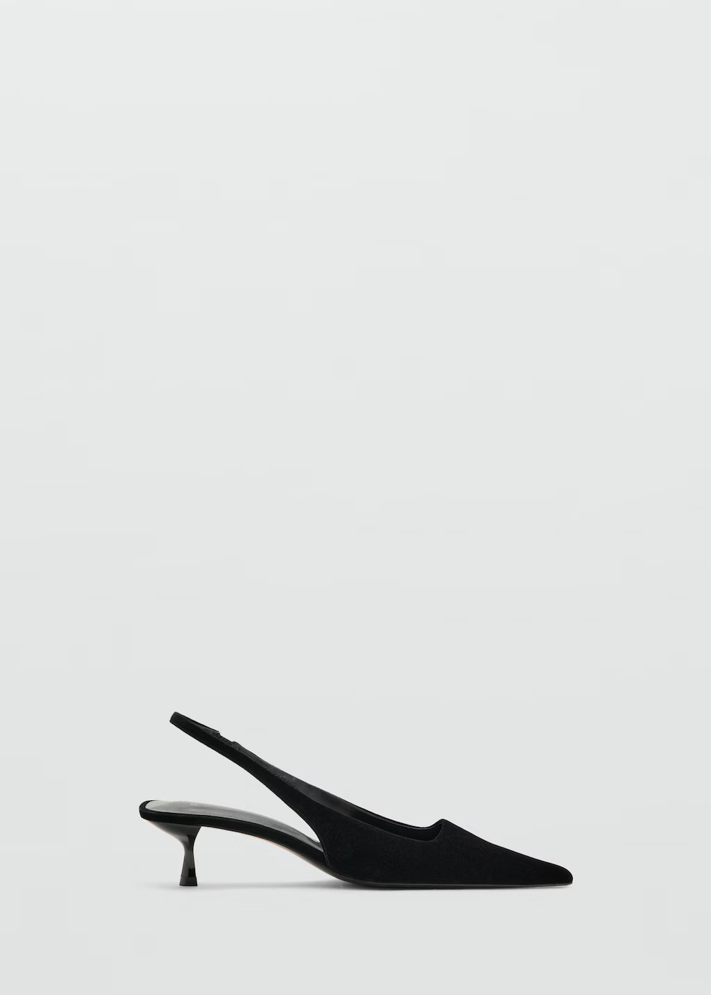 Velvet heeled shoes | Mango (US/MX/AU)