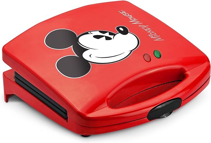 Disney Mickey Mouse Sandwich Maker - Dual Sandwich Maker for Disney Kitchen Appliances - Features... | Amazon (US)