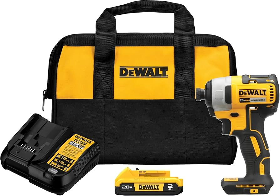 DEWALT 20V MAX Impact Driver, 1/4 Inch, Battery and Charger Included (DCF787D1) | Amazon (US)