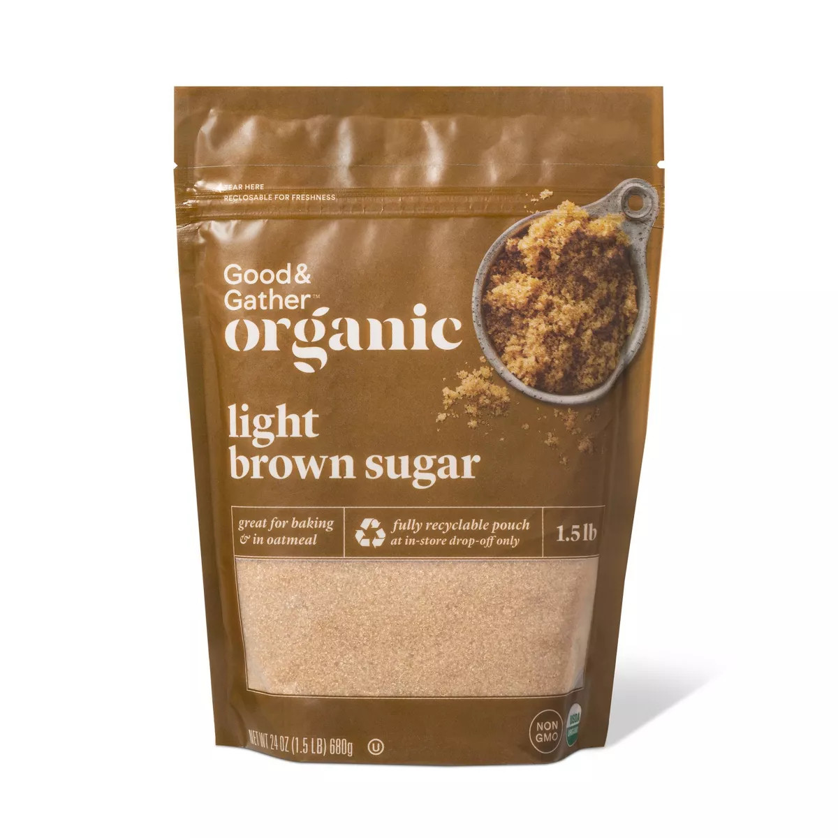 Organic Light Brown Sugar -  24oz - Good & Gather™ | Target