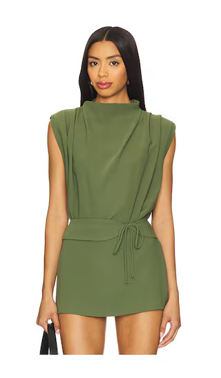 x REVOLVE Sleeveless Fabienne Top in Fern | Revolve Clothing (Global)