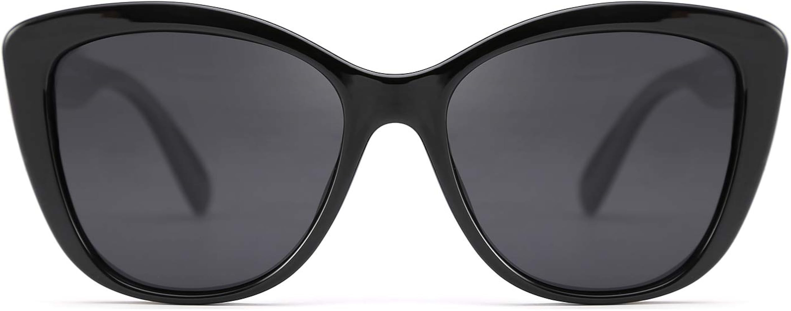 FEISEDY Polarized Vintage Sunglasses American Square Jackie O Cat Eye Sunglasses B2451 (White, 56... | Amazon (CA)