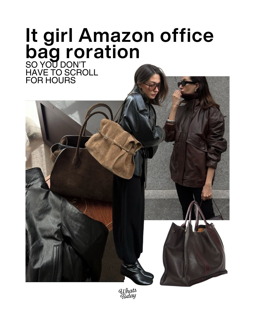 Amazon bag finds 🤎

#LTKootd #LTKWorkwear