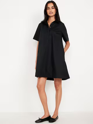 Mini Swing Shirt Dress | Old Navy (US)