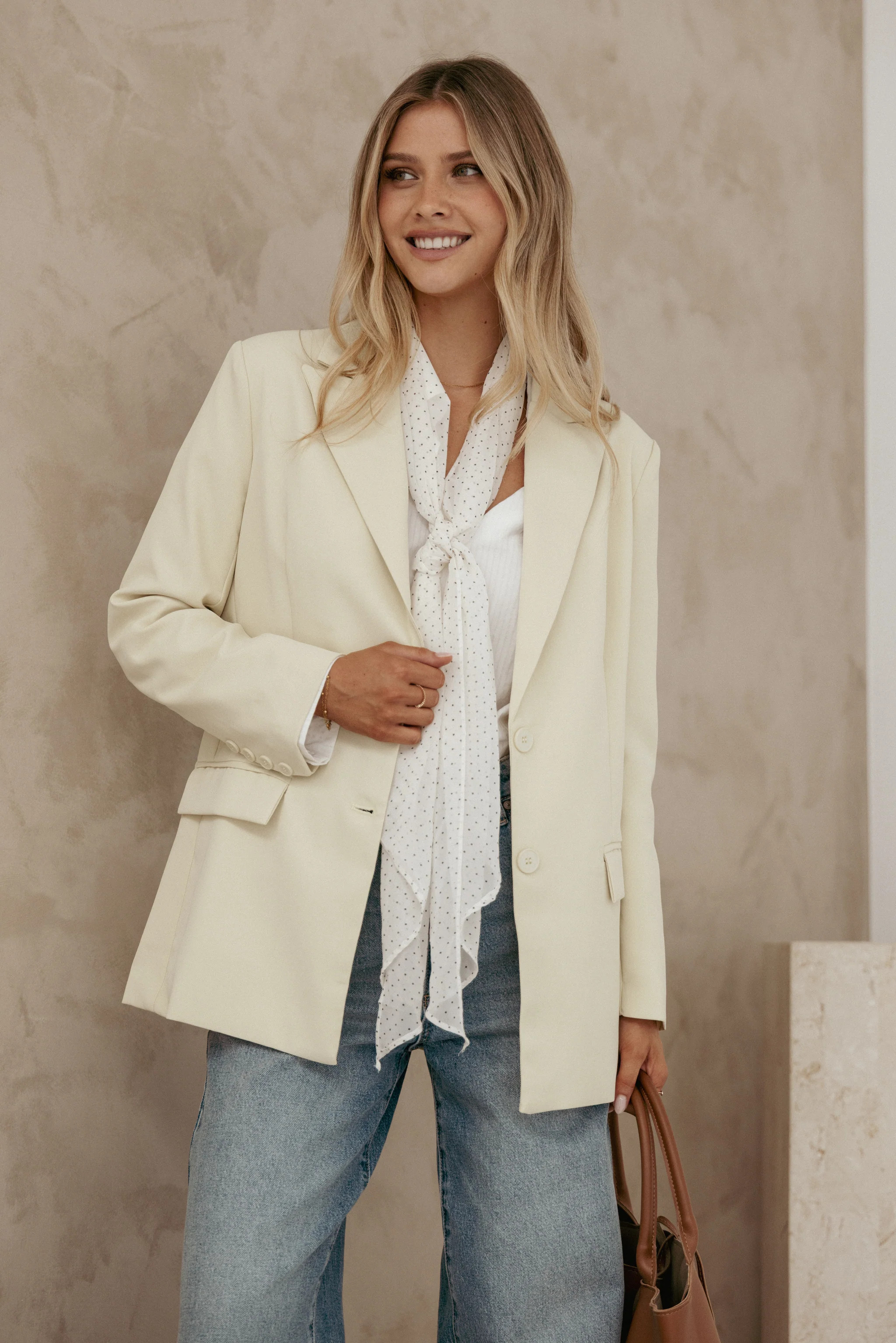 Henrietta Blazer - Yellow | Petal & Pup (US)