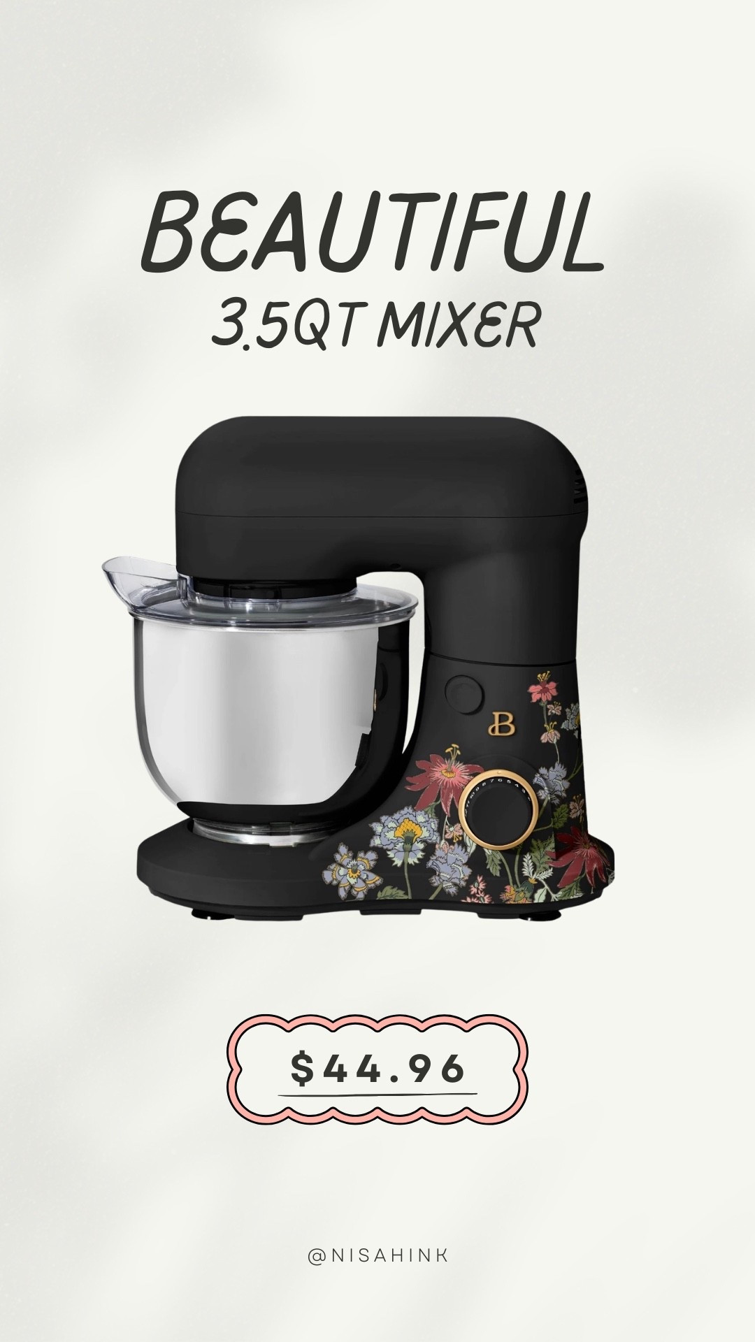 This smaller stand mixer is the perfect size fo every day. Small enough to keep on the counter or store easily. 


#LTKHome #LTKfoodie