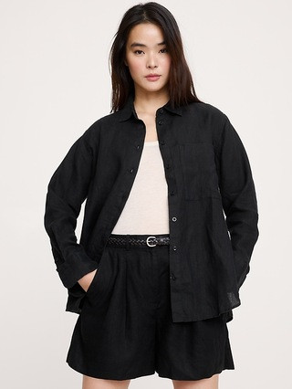 The Oversized Linen Shirt | Banana Republic (US)