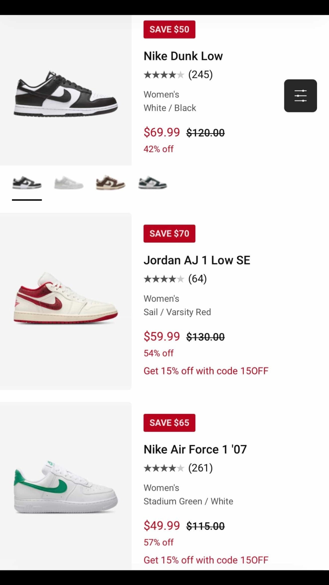 Foot locker! Black Friday sale up to 60% off  + extra 15% off !! 
Code: 15OFF

#LTKCyberWeek #LTKHoliday #LTKGiftGuide