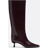 Stradivarius Kitten heel boot BURGUNDY 2 | Stradivarius (UK)