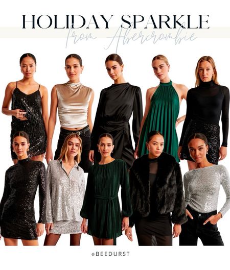 Holiday outfit, holiday party outfit, Christmas party outfit, New Year’s Eve party, NYE outfit, black dress, sparkly dress, silver outfit, sequin dress, holiday dress 

#LTKHoliday #LTKstyletip #LTKfindsunder100