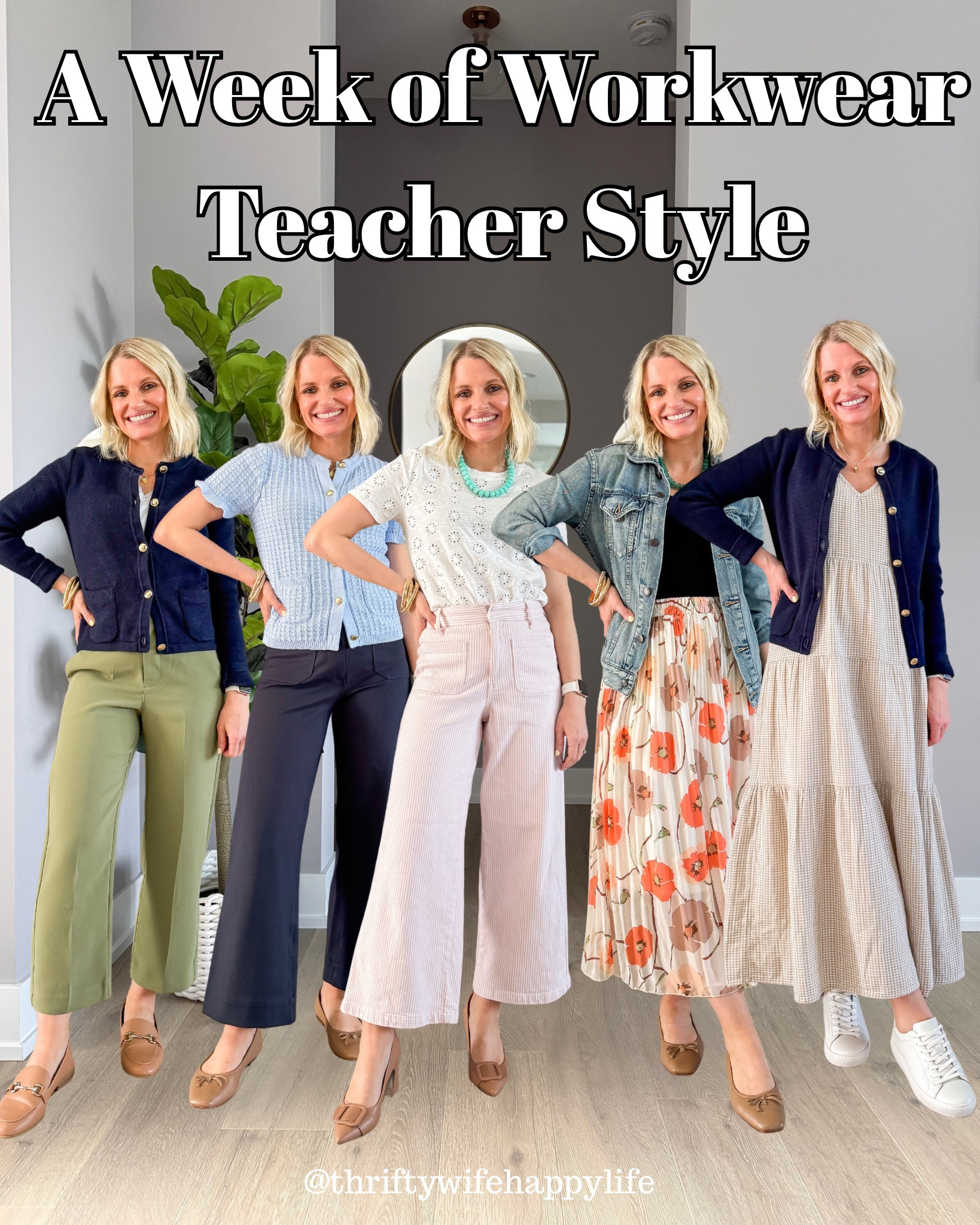 A week of workwear- teacher outfits for May! 

#LTKWorkwear #LTKootd #LTKPetite