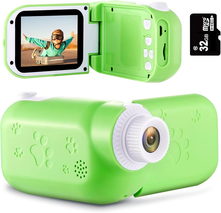Kids Video Camera for Girls - Birthday Toy Gift for Girls Age 3-9,HD Kids Digital Camera for Todd... | Amazon (US)