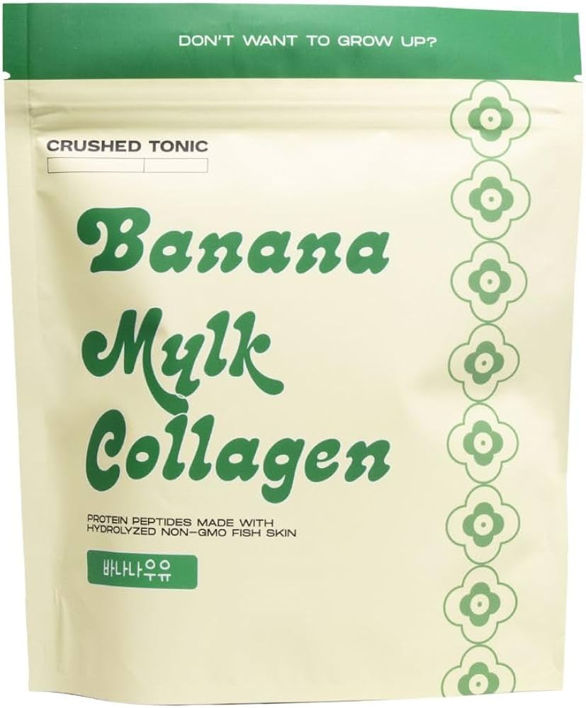 Crushed Tonic Banana Milk Collagen – Korean Beauty Collagen Drink | Hydrolyzed Premium Marine C... | Amazon (US)